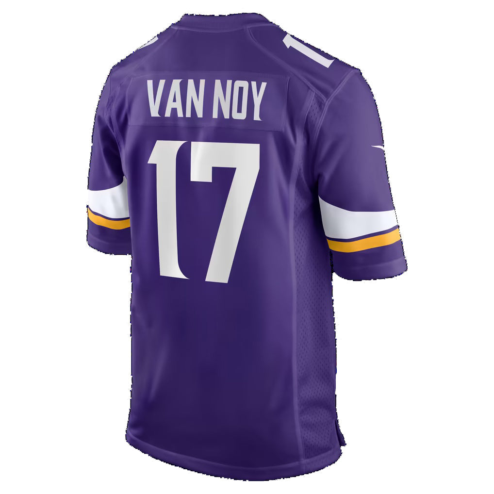 MN.Vikings #17 Kyle Van Noy Purple Team Game Football Jersey