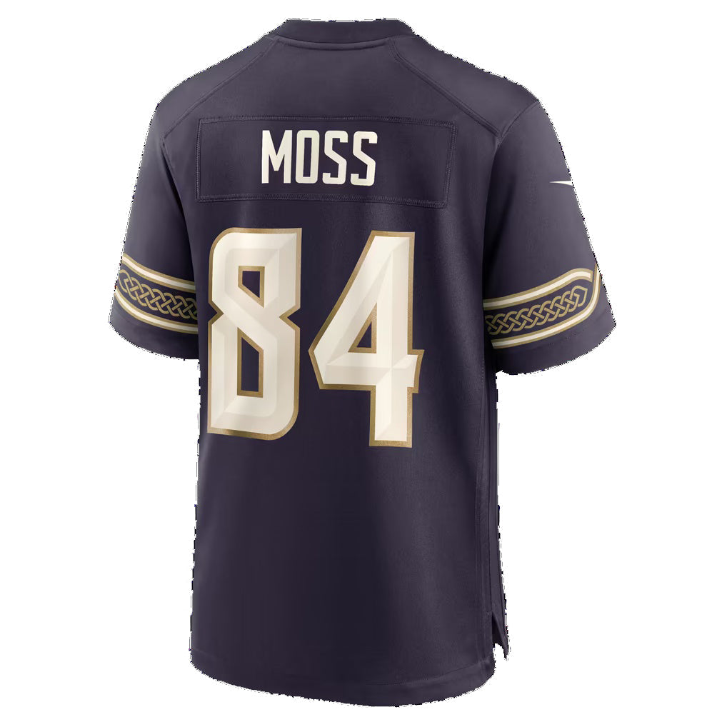 MN.Vikings #84 Randy Moss Purple 2026 Rivalries Collection Game Football Jersey