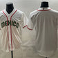 Mexico Baseball Blank White 2026 World Baseball Classic Home Stadium Stitched Baseball Jersey