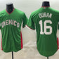 Mexico Baseball #16 Jarren Duran Green 2026 World Baseball Classic Home Stadium Stitched Baseball Jersey