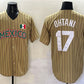 Mexico Baseball #17 Shohei Ohtani Tan 2023 World Baseball Classic Stitched Jersey