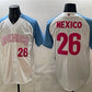 Mexico Baseball #26 Mexico White 2026 World Baseball Classic Home Stadium Stitched Baseball Jersey