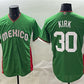 Mexico Baseball #30 Alejandro Kirk Green 2026 World Baseball Classic Home Stadium Stitched Baseball Jersey