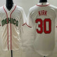Mexico Baseball #30 Alejandro Kirk White 2026 World Baseball Classic Cool Base Stitched Baseball Jersey
