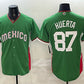 Mexico Baseball #87 Jesus Huerta Green 2026 World Baseball Classic Stadium Stitched Baseball Jersey