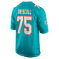 M.Dolphins #75 Jack Driscoll Team Game Jersey - Aqua American Football Jerseys