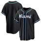 Miami Marlins Blank 2026 Black Out Stitched Baseball Jersey