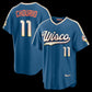 Milwaukee Brewers #11 Jackson Chourio Mineral Blue 2026 City Connect Stadium Stitched Baseball Jersey