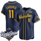 Milwaukee Brewers #11 Jackson Chourio Navy 2026 World Series Alternate Limited Stitched Baseball Jersey