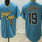Milwaukee Brewers #19 Robin Yount Powder Blue Limited Stitched Baseball Jersey