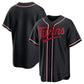 Minnesota Twins Blank Black Out Stitched Baseball Jersey