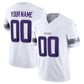 Custom MN.Vikings Active Player White F.U.S.E. Winter Warrior Limited Stitched Football Jerseys