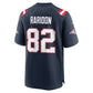 NE.Patriots #82 Eli Raridon Navy Team Game Football Jersey