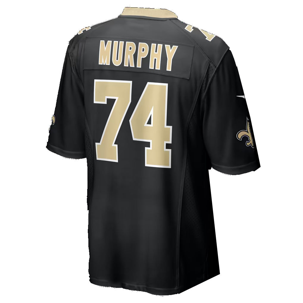 NO.Saints #74 Mason Murphy Black Puhics Team Game Jersey