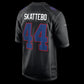 NY.Giants #44 Cam Skattebo Carbon Black Fashion Game Stitched American Football Jerseys