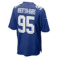 NY.Giants #95 Roy Robertson-Harris Royal Team Game Football Jersey
