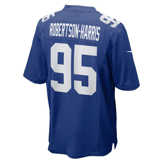 NY.Giants #95 Roy Robertson-Harris Royal Team Game Football Jersey