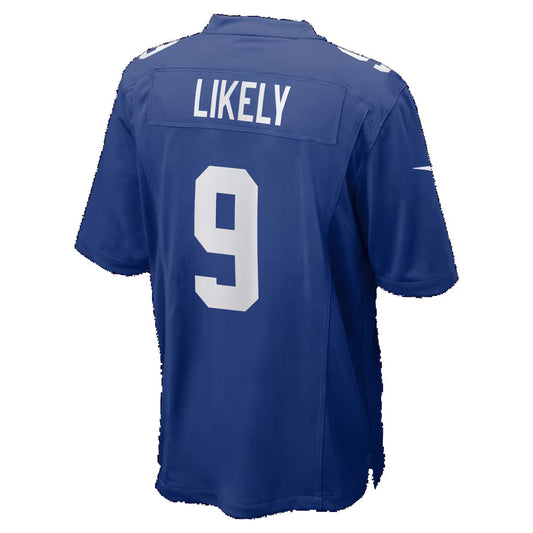 NY.Giants #9 Isaiah Likely Royal Team Game Football Jersey