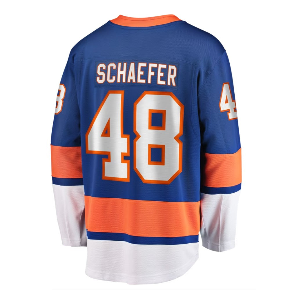 NY.Islanders #48 Matthew Schaefer Royal Stitched American Hockey Jerseys