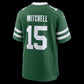 NY.Jets #15 Adonai Mitchell Legacy Green Team Game Stitched American Football Jerseys
