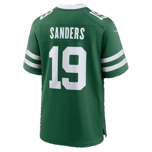 NY.Jets #19 Jason Sanders Legacy Green Puhics Team Game Jersey