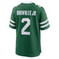 NY.Jets #2 Jarvis Brownlee Jr. Legacy Green Team Game Football Jersey