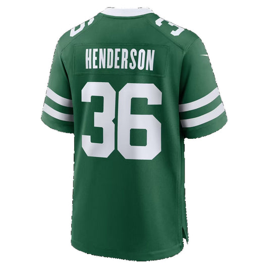 NY.Jets #36 Nate Lynn Legacy Green Puhics Team Game Jersey