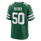 NY.Jets #50 Troy Reeder Legacy Green Team Game Football Jersey