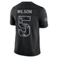 NY.Jets #5 Garrett Wilson Black 2026 Salute to Service Stitched Limited Football Jersey