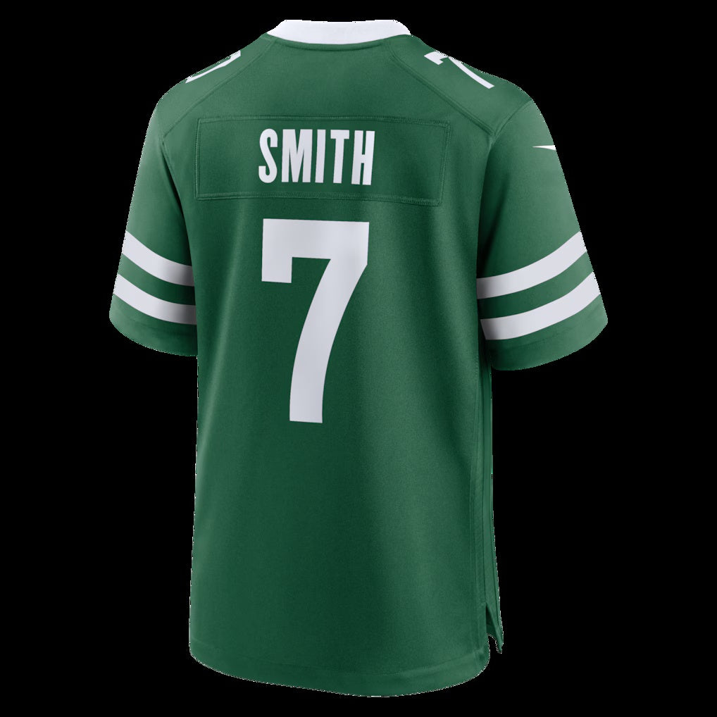 NY.Jets #7 Geno Smith Legacy Green Game Stitched American Football Jerseys