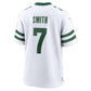 NY.Jets #7 Geno Smith Legacy White Game Football Jersey