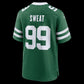 NY.Jets #99 T'Vondre Sweat Legacy Green Team Game Stitched American Football Jerseys