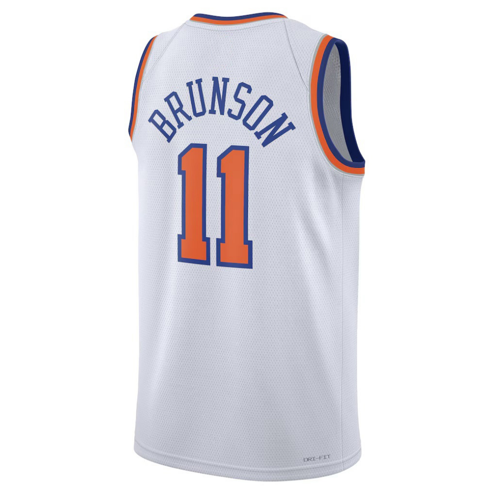 NY.Knicks #11 Jalen Brunson Unisex Swingman Jersey - Association Edition - White
