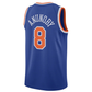 NY.Knicks #8 OG Anunoby Blue Swingman Jersey