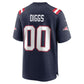 NE.Patriots #00 Stefon Diggs Navy Game Stitched American Football Jerseys