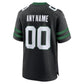 NY.Jets Alternate Custom Game Jersey - Legacy Black Stitched Football Jerseys