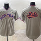 New York Mets Blank Gray 2025 Limited Stitched Baseball Jersey
