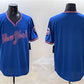 New York Mets Blank Royal 2025 Spring Training Stitched Baseball Jersey