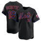 New York Mets #19 Bo Bichette Black Alternate Limited Jersey Baseball Jersey Puhics