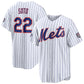 New York Mets #22 Juan Soto 2026 All-Star Game White Replica Baseball Jersey