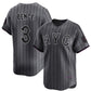 New York Mets #3 Carson Benge Navy City Connect Stitched Baseball Jersey