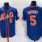 New York Mets #5 David Wright Blue Cool Base Stitched Baseball Jersey