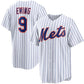New York Mets #9 AJ Ewing 2026 White Cool Base Stitched Baseball Jersey