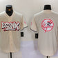 New York Yankees Blank Cream Vapor Limited Stitched Baseball Jersey