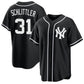 New York Yankees #31 Cam Schlittler 2026 Fashion Replica Black Out Stitched Jersey
