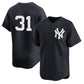 New York Yankees #31 Cam Schlittler Navy 2026 Alternate Limited Stitched Jersey
