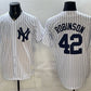 New York Yankees #42 Jackie Robinson White Stitched Jersey