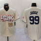 New York Yankees #99 Aaron Judge Cream Limited Stitched Baseball Jersey