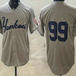 New York Yankees #99 Aaron Judge Grey Without Name Limited Jersey