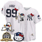 New York Yankees #99 Aaron Judge Stripes White Puhics Meow KT 2026 Vapor Limited All Stitched Jersey 2